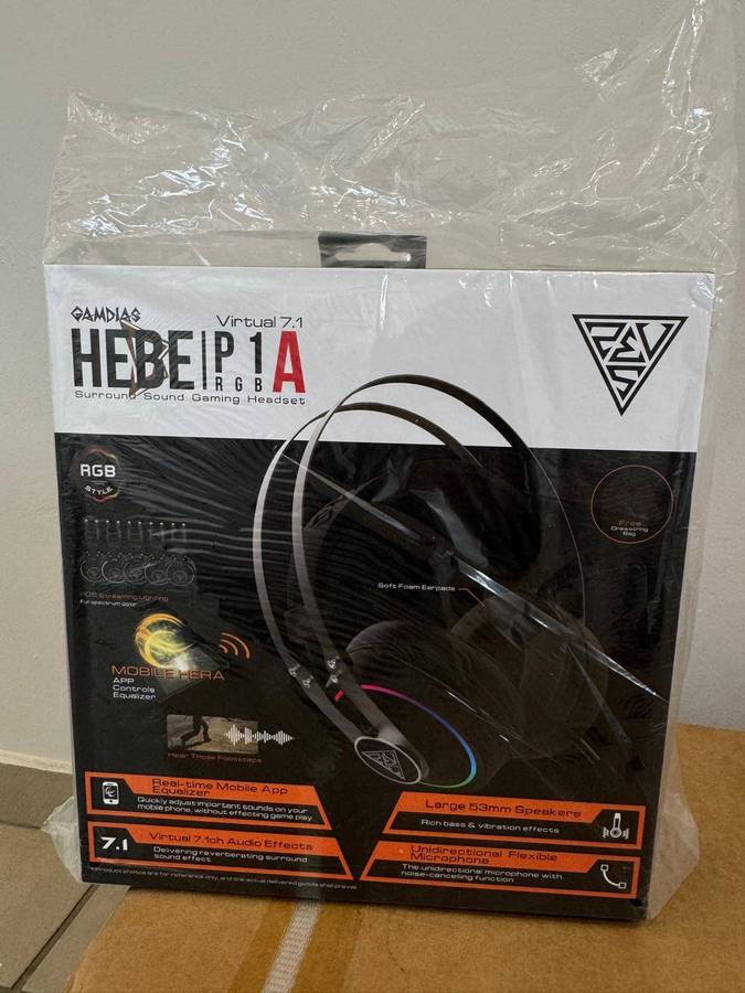 Gambia's Hebe P1A RGB Gaming Headset for PC