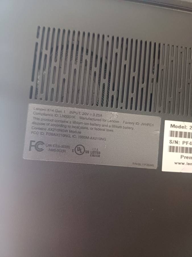 Lenov K14, 11Th gen Core i5, like new , 512 Nvme, 8GB Ram