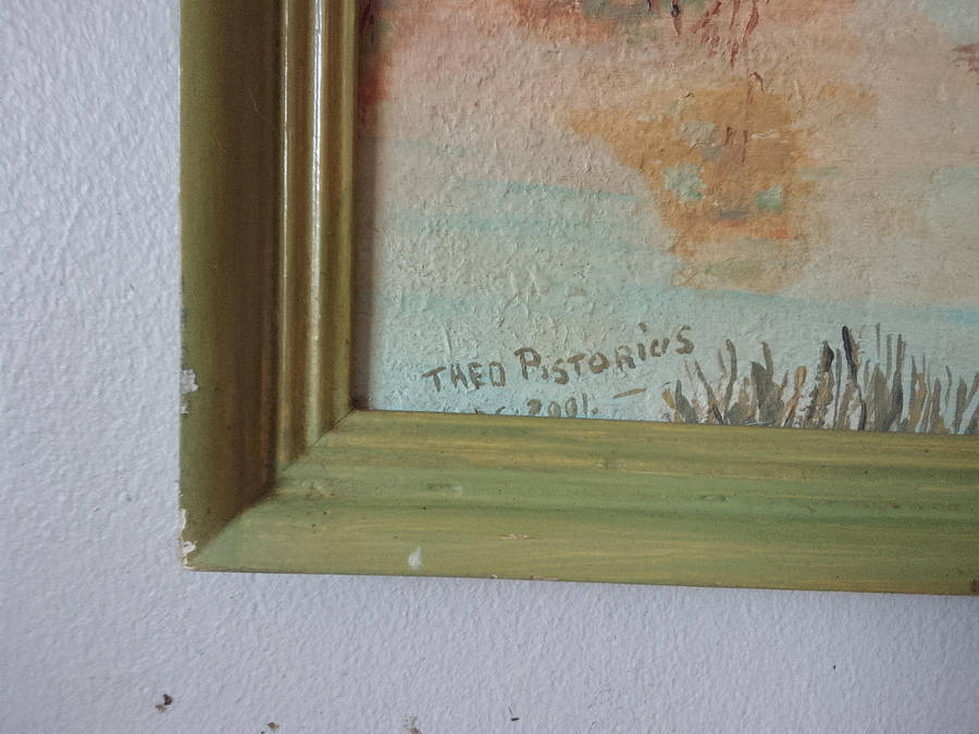 Theo Pistorius painting