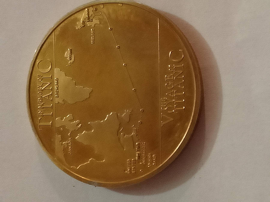 The titanic voyager coin