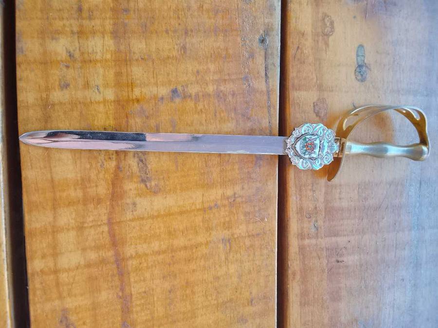 Letter opener pretoria mini sword