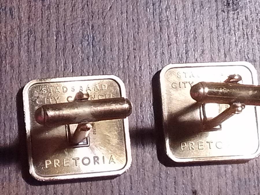 cufflinks Pretoria city Council