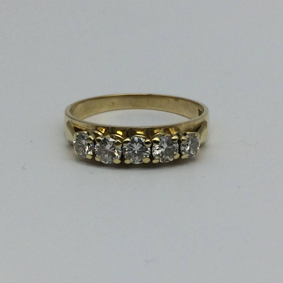 Vintage 18ct Gold and Diamond Eternity Ring (V. R54 900)