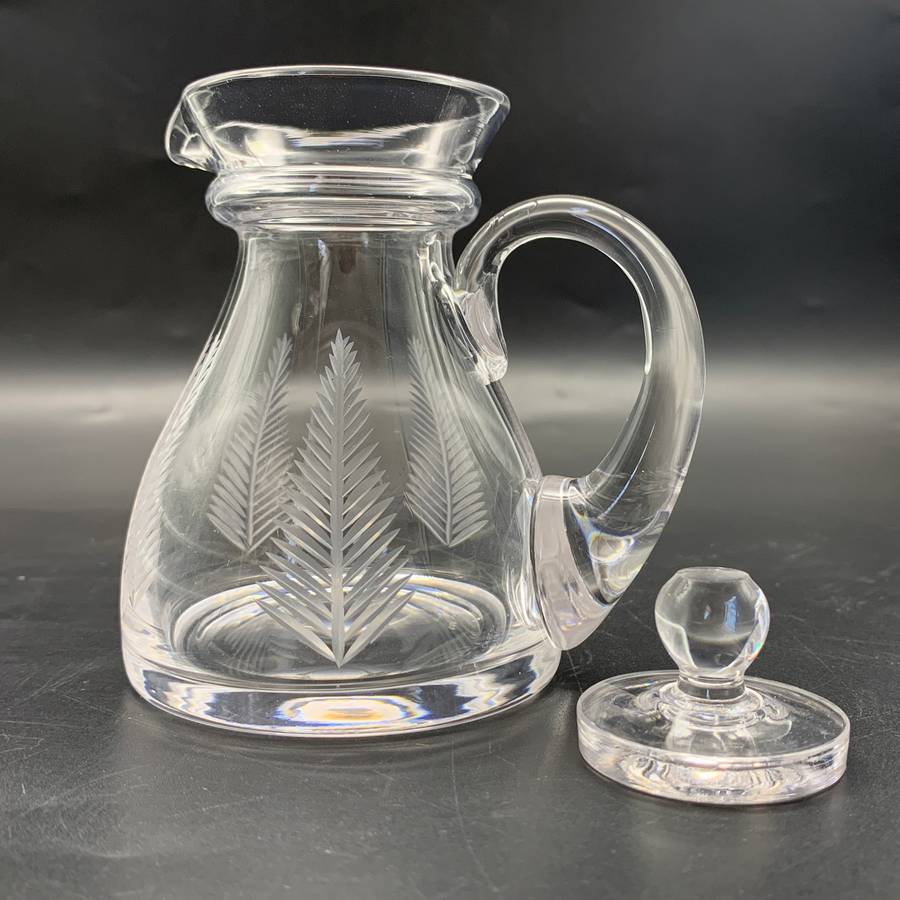 Small Lidded 'Stuart Crystal' Jug