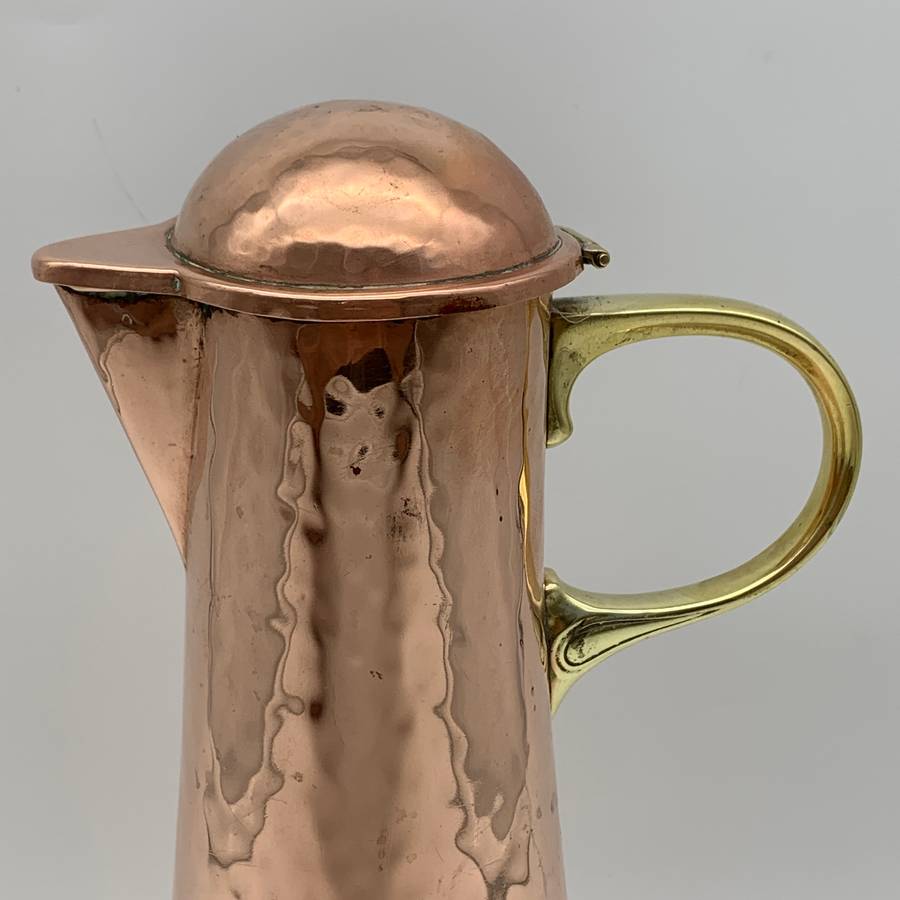 Art Nouveau 'WMF' Copper & Brass Jug
