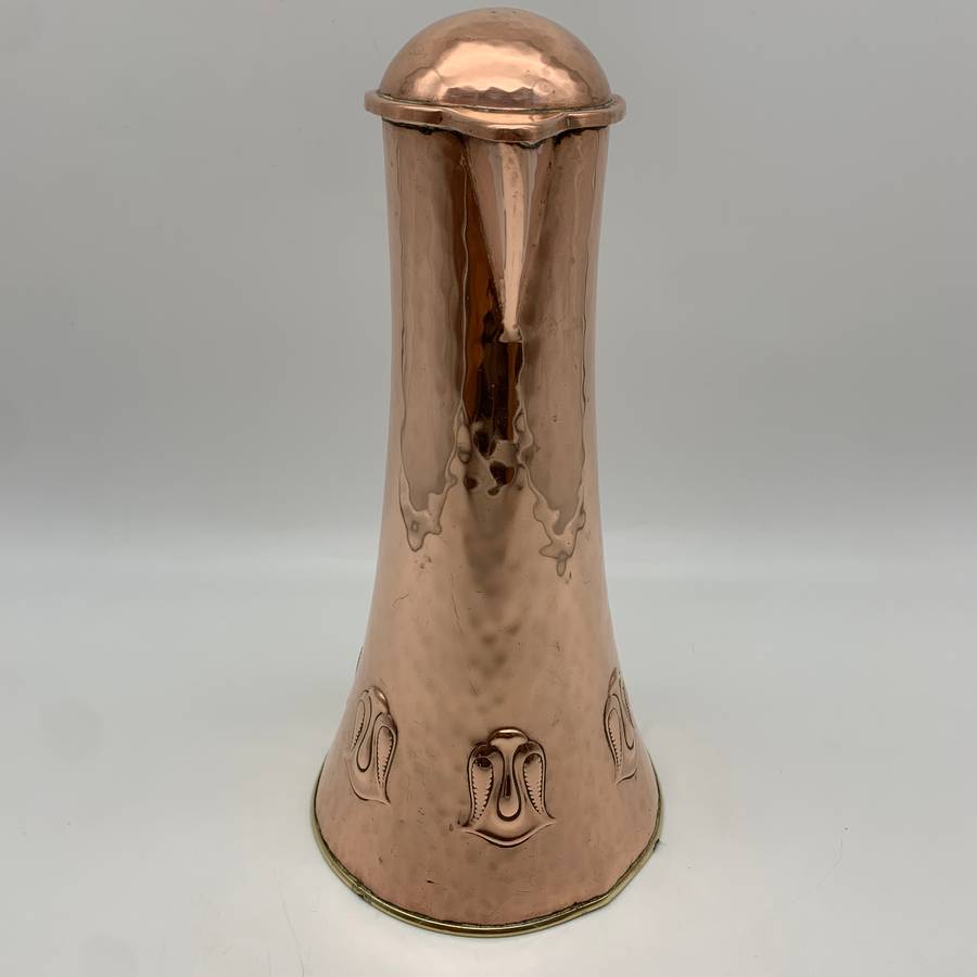 Art Nouveau 'WMF' Copper & Brass Jug