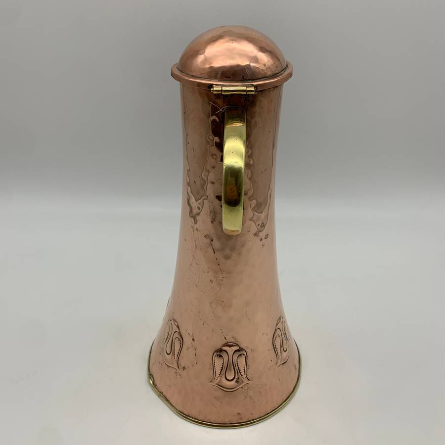Art Nouveau 'WMF' Copper & Brass Jug