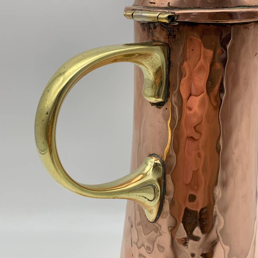 Art Nouveau 'WMF' Copper & Brass Jug