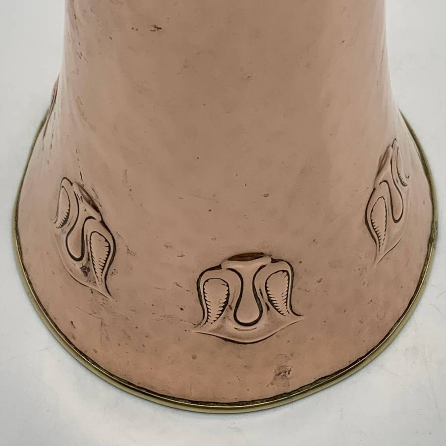 Art Nouveau 'WMF' Copper & Brass Jug