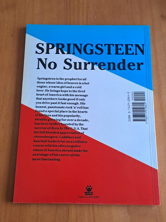Springsteen : No surrender -  by Kate Lynch - 1987