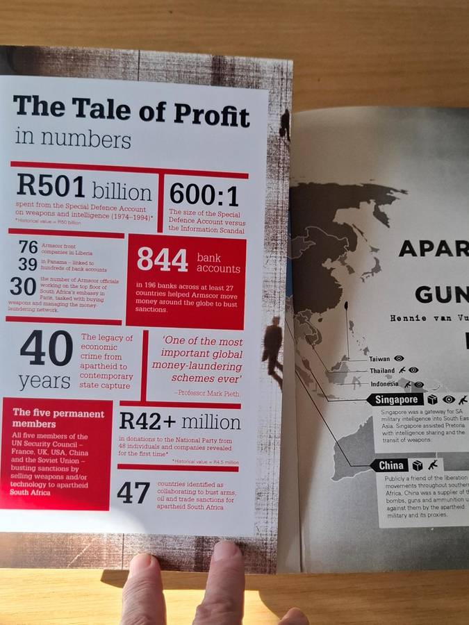 Hennie van Vuuren - Apartheid Guns and Money  A tale of profit - Softcover -  p624