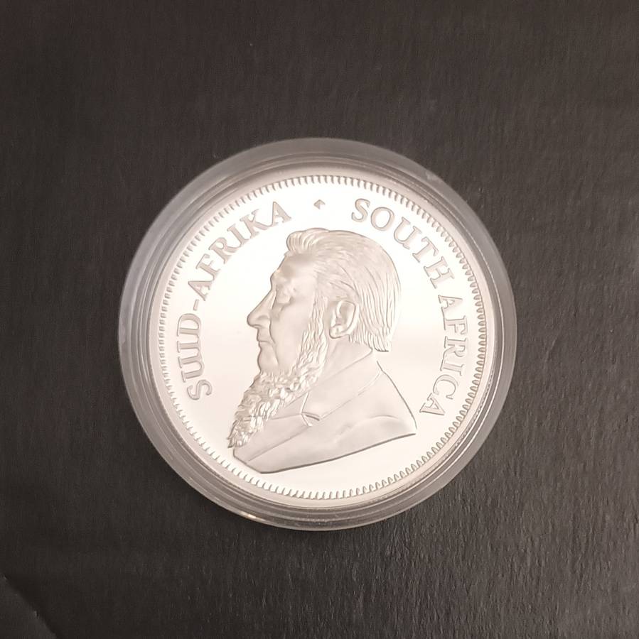 2024 2OZ PROOF SILVER KRUGERRAND COIN [COA] [BOX]