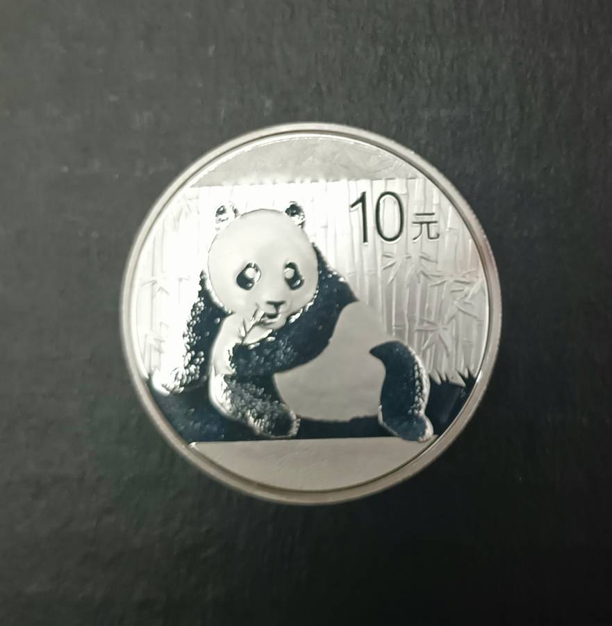 2015 30G .999 SILVER CHINESE PANDA COIN [CAP]