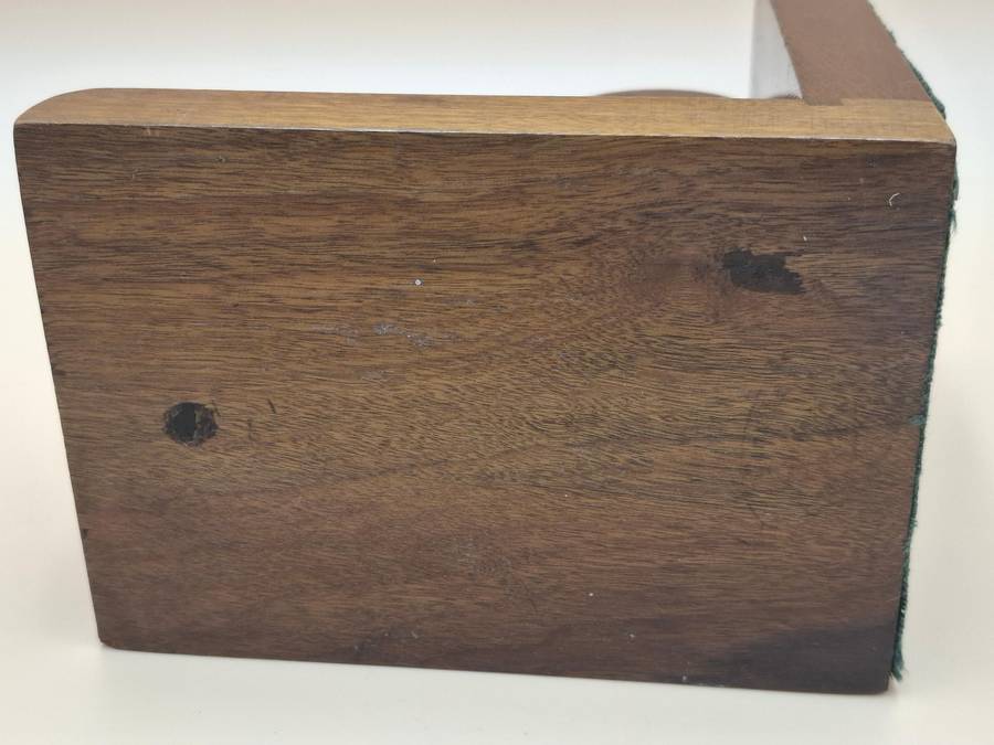 Vintage Pair of Wooden Scroll Book Rests