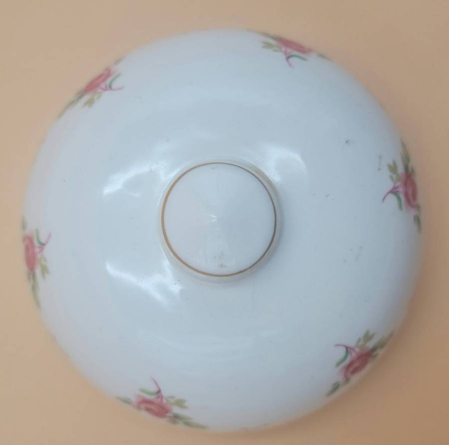 Vintage "Wentworth" Fine Bone China Mini Butterdish - Staffordshire England