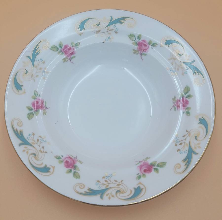 Vintage "Wentworth" Fine Bone China Mini Butterdish - Staffordshire England