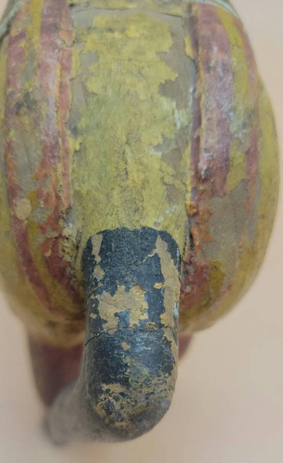 Vintage Hand Carved & Hand Painted Wooden Horse -  Indian Wedding Horse - 28cm H