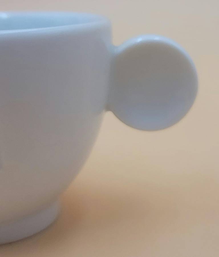 Pair of Nespresso Branded Espresso Cups & Saucers - Perfect Condition - Made in Germany