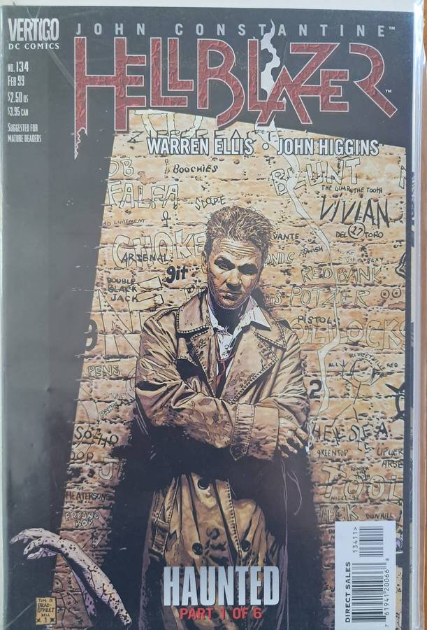 Hellblazer by Warren Ellis Issues 134 - 143