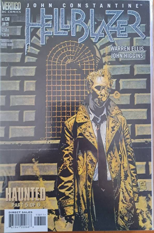 Hellblazer by Warren Ellis Issues 134 - 143