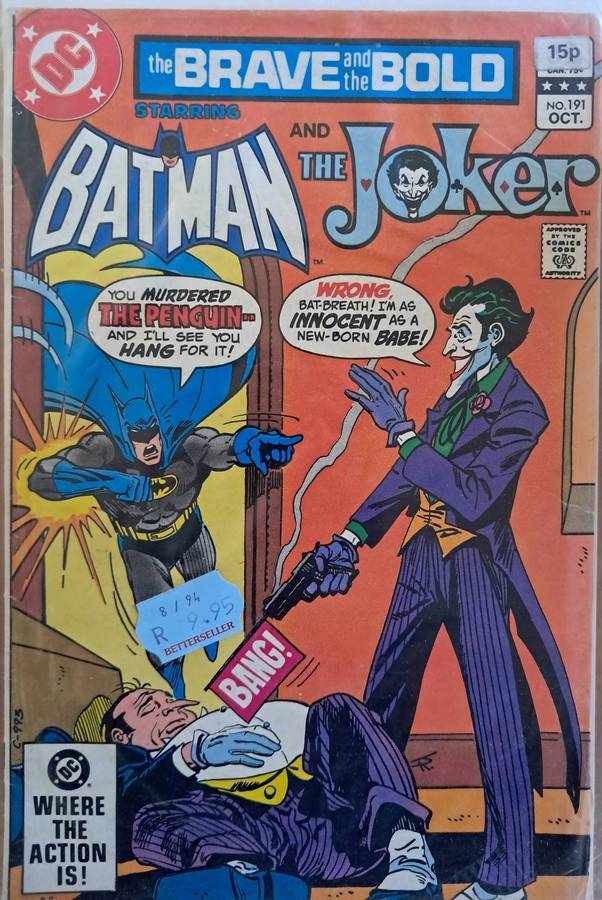 The Brave and the Bold Issue 191 Batman and The Joker