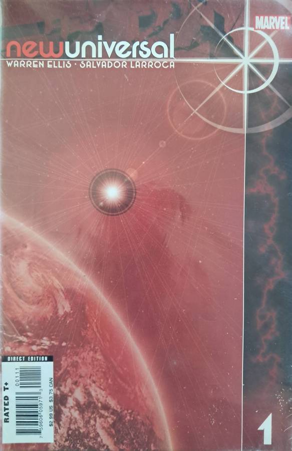 New Universal by Warren Ellis Issues 1 - 6 and New Universal Shock Front Issues 1 - 2