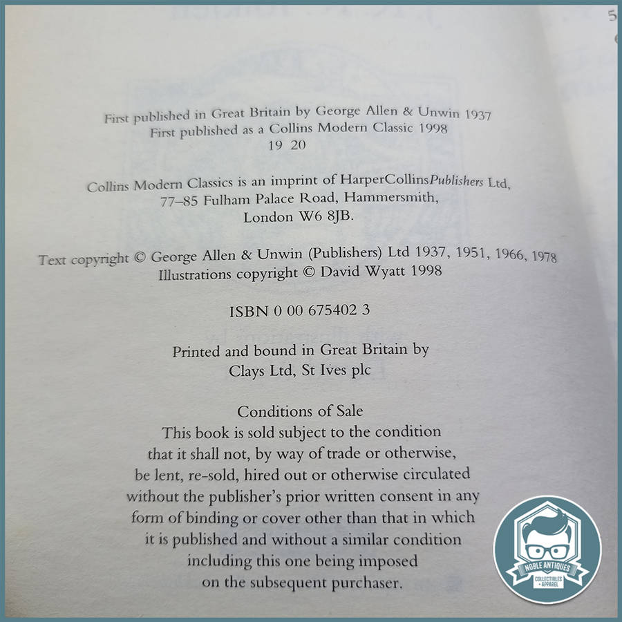 Paperback - THE HOBBIT by J.R.R. TOLKIEN!!!