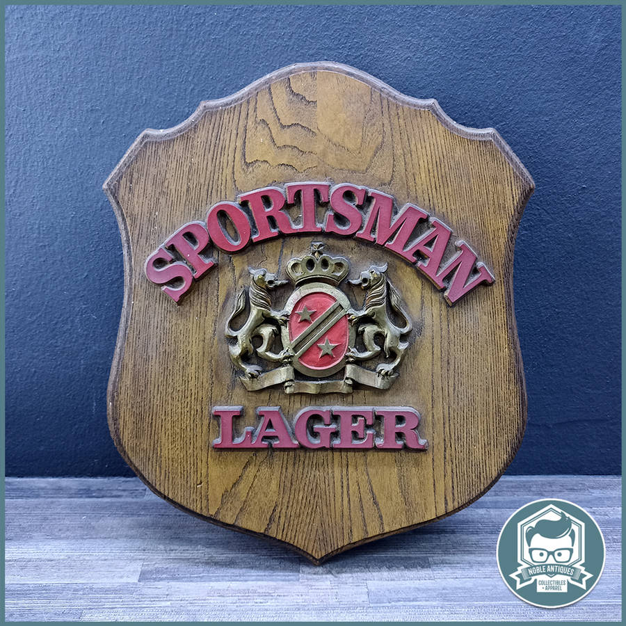 Vintage Sportsman Lager Beer Sign!!!
