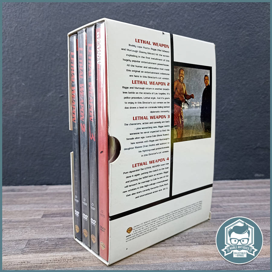 Original Boxed Lethal Weapon DVD Collection, Disk 2,3,4 Factory Sealed!!!