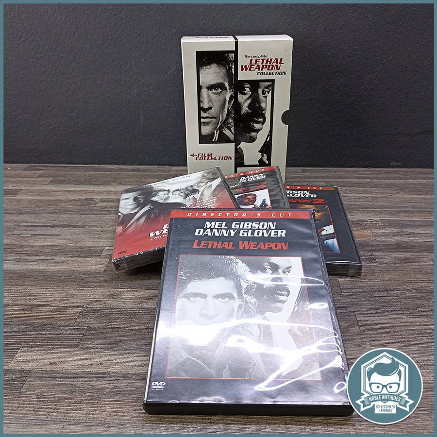 Original Boxed Lethal Weapon DVD Collection, Disk 2,3,4 Factory Sealed!!!