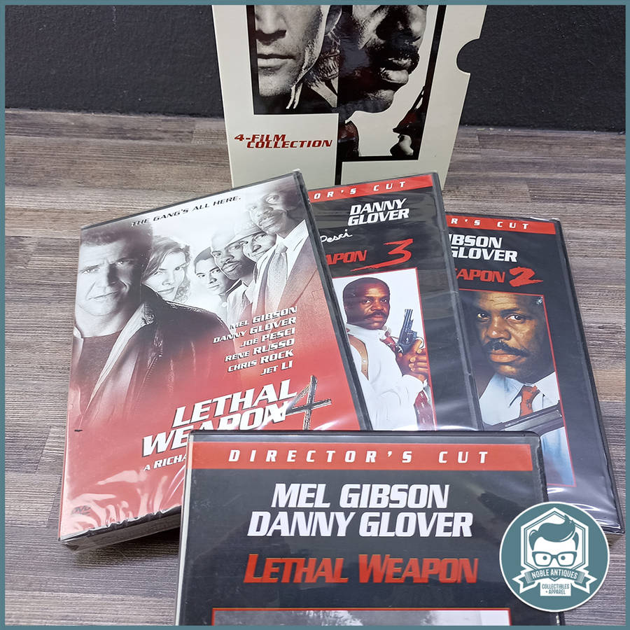 Original Boxed Lethal Weapon DVD Collection, Disk 2,3,4 Factory Sealed!!!