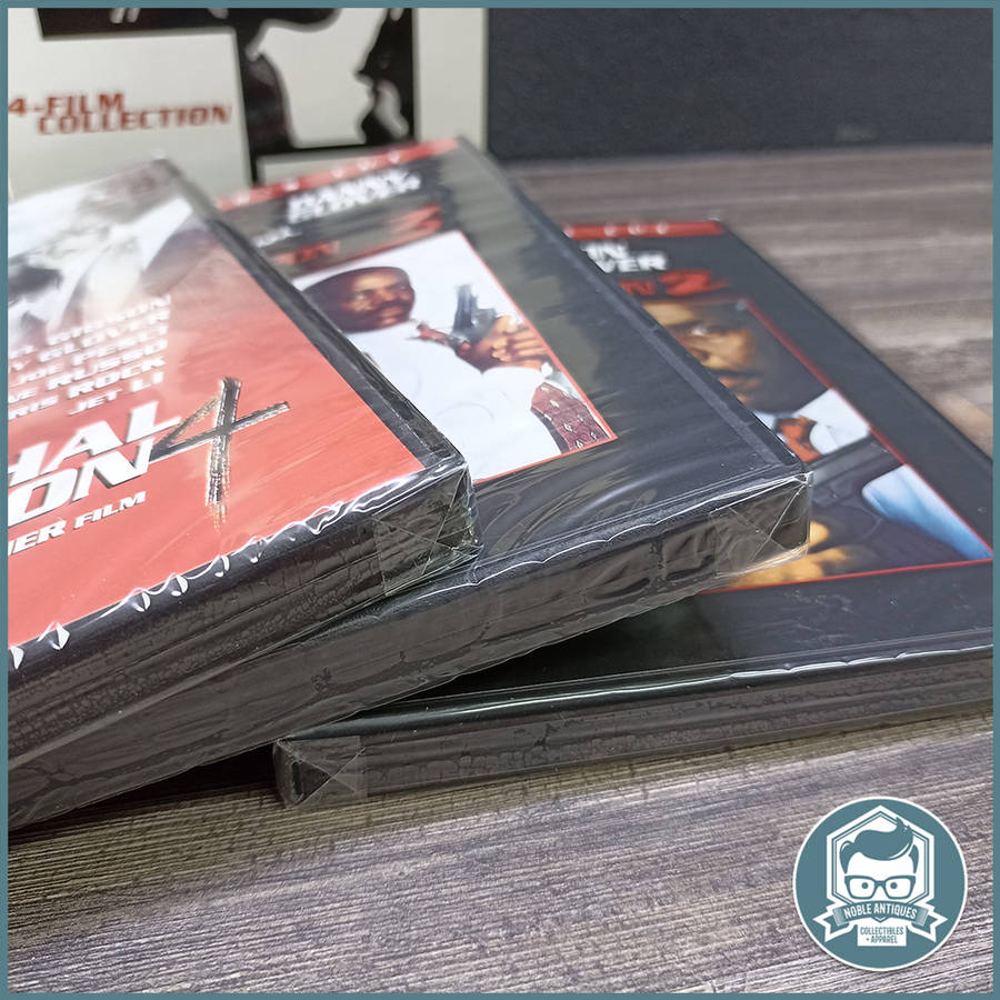 Original Boxed Lethal Weapon DVD Collection, Disk 2,3,4 Factory Sealed!!!