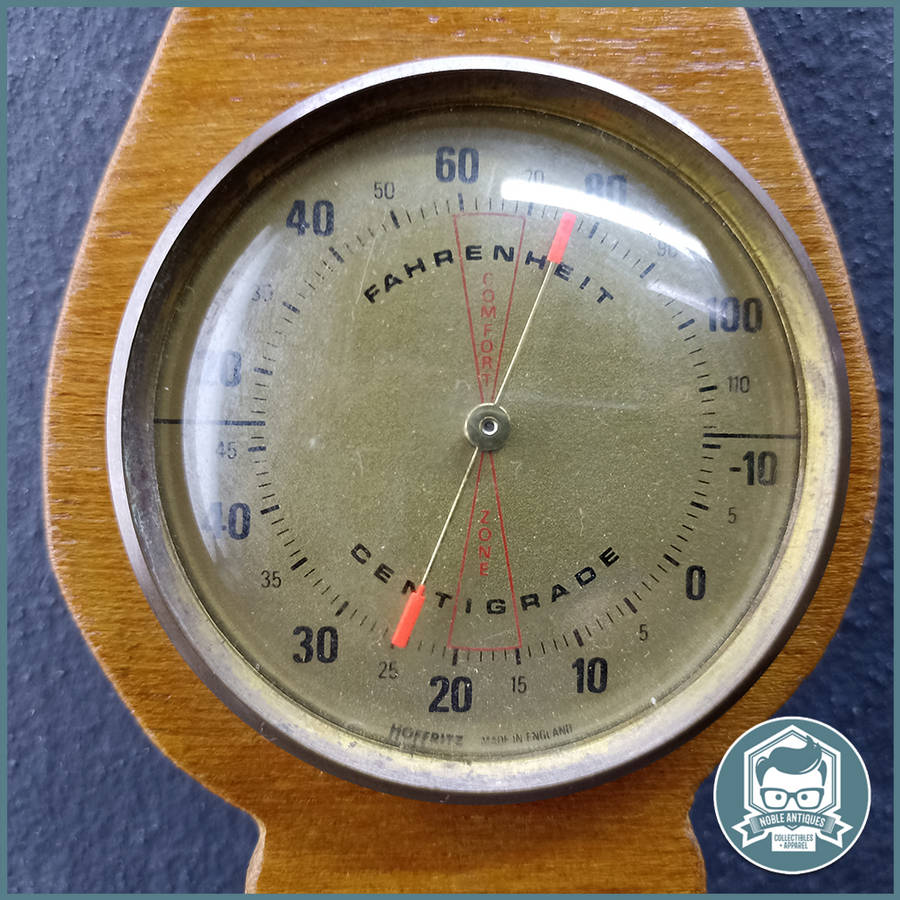 Vintage English Barometer, thermometer and Hydrometer Combination!!!