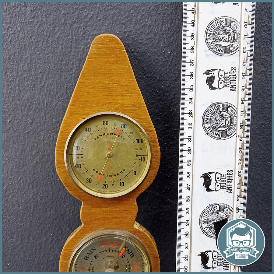 Vintage English Barometer, thermometer and Hydrometer Combination!!!