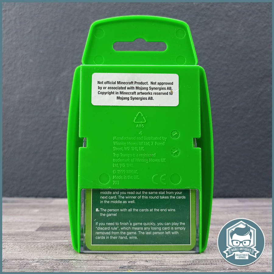 Top Trumps Card Game Minecraft  !!!