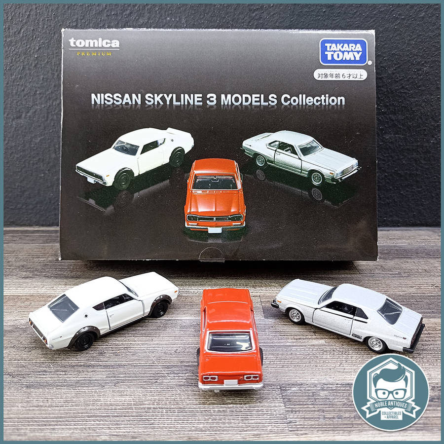 Takara Tomica Premium Boxed Die Cast Metal Nissan Skyline Collection (Japan Import)!!!