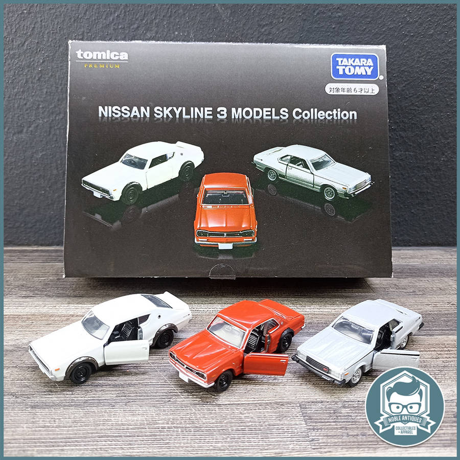 Takara Tomica Premium Boxed Die Cast Metal Nissan Skyline Collection (Japan Import)!!!