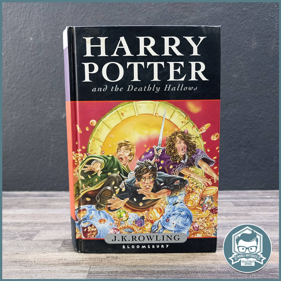 First Edition Hard Cover Harry Potter and the Deathly Hallows Novel by J. K. Rowling!!!