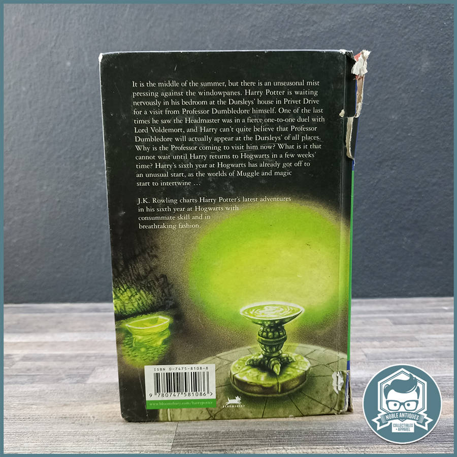 First Edition Hard Cover HARRY: POTTER and the Half-Blood Prince by J. K. Rowling!!!