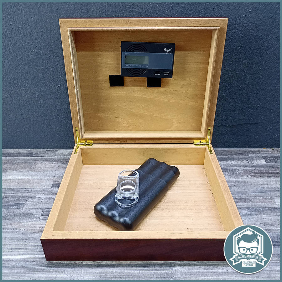 Rosewood-Cedar Cigar Humidor Box and Accessories!!!