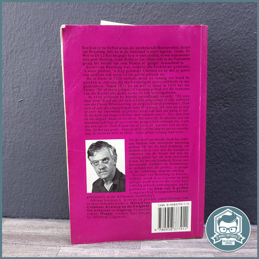 Stem van die Profeet Book by Adriaan Snyman !!!