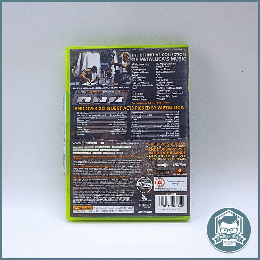 Guitar Hero Metallica (Xbox 360)!!!