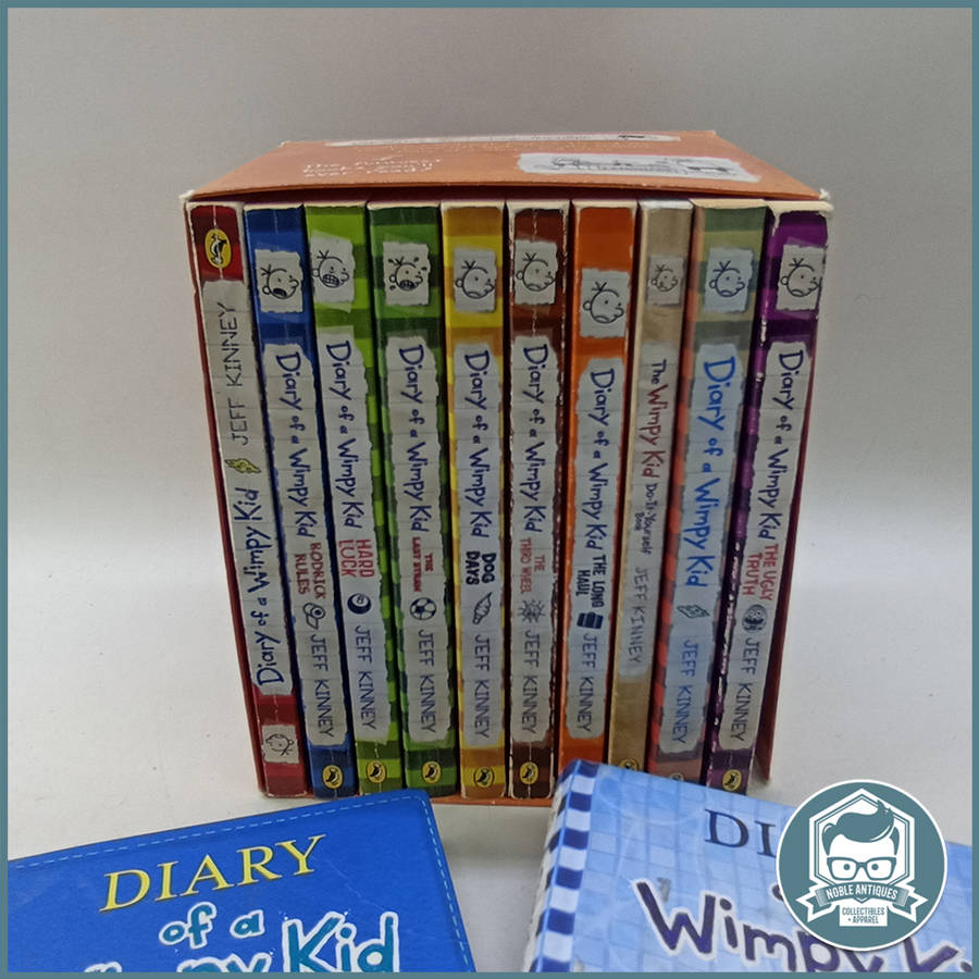 Diary Of A Wimpy Kid Box and Book Collection!!!