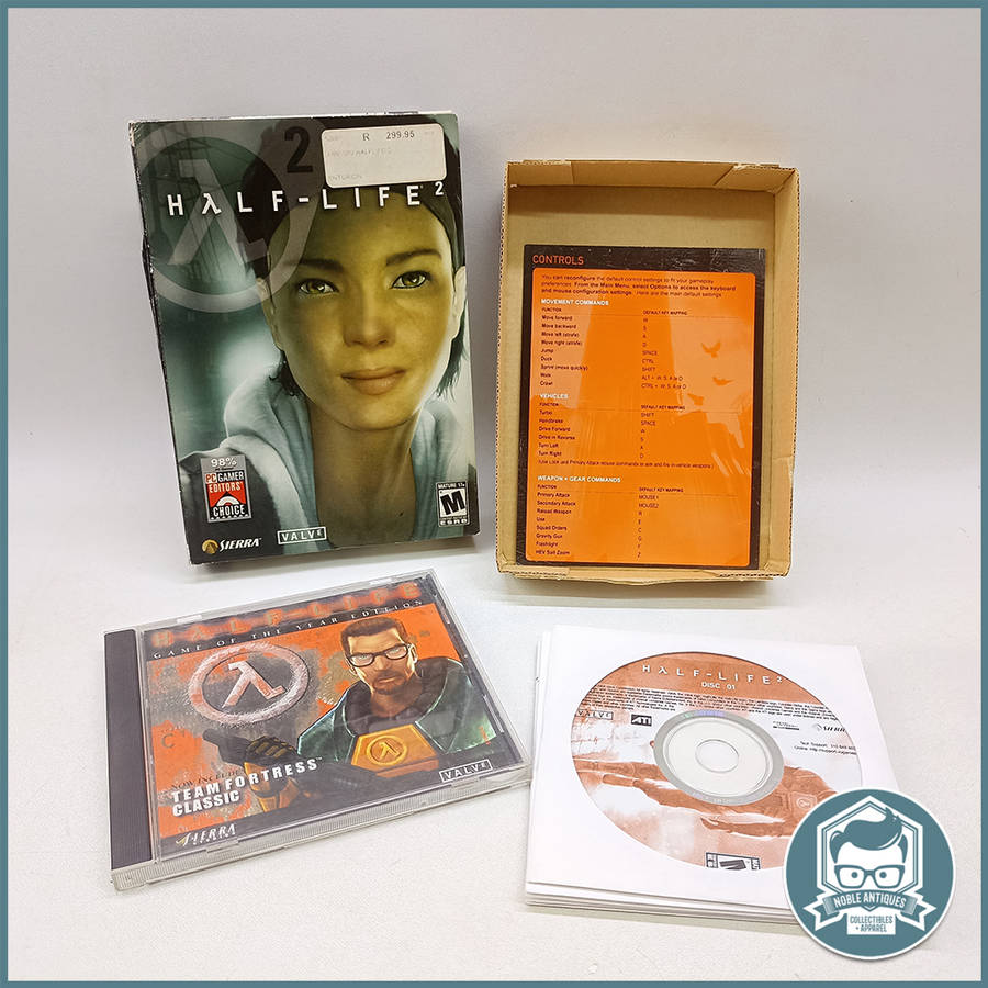 Vintage Big Box PC - Half-Life 2!!!