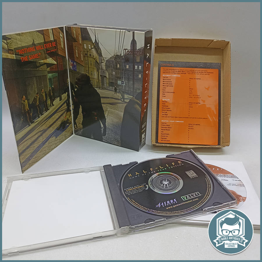 Vintage Big Box PC - Half-Life 2!!!