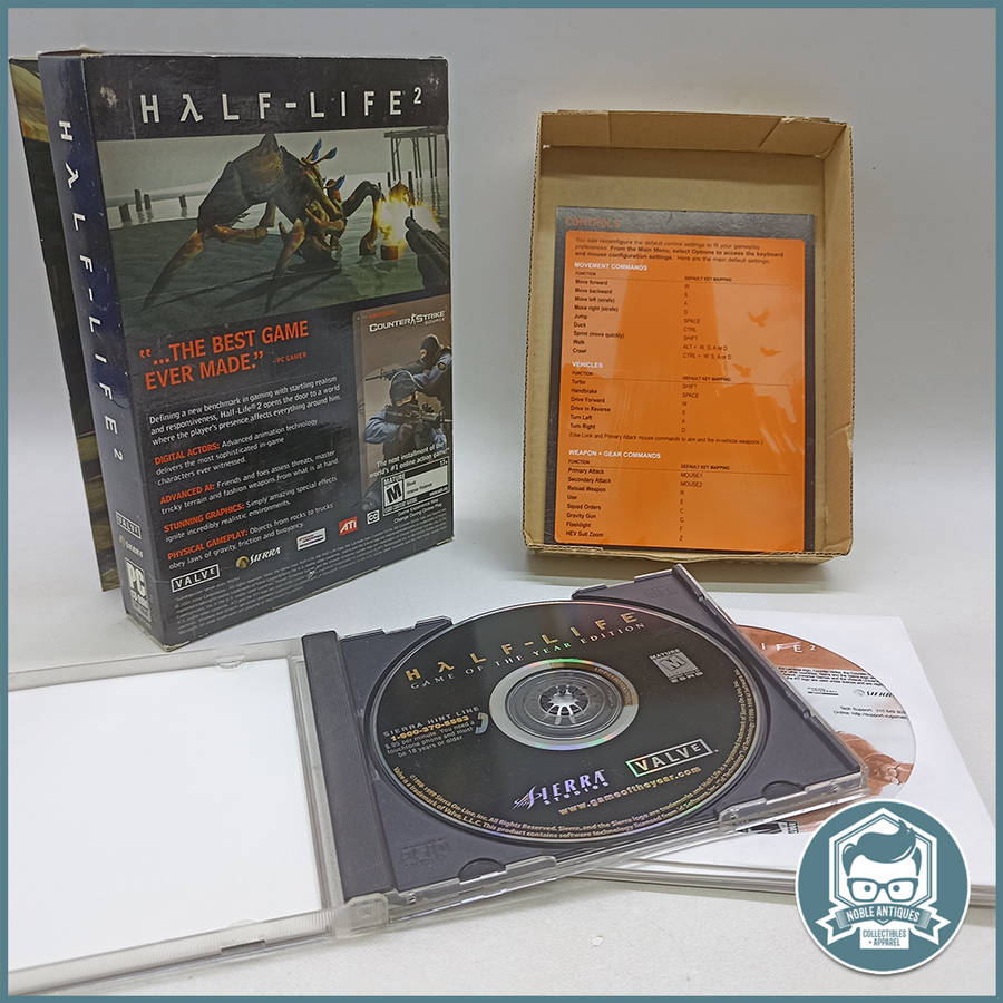 Vintage Big Box PC - Half-Life 2!!!