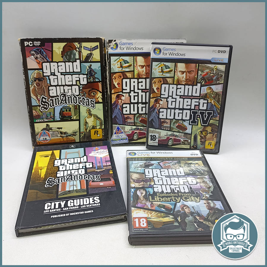Vintage Boxed PC - Grand Theft Auto Collection!!!