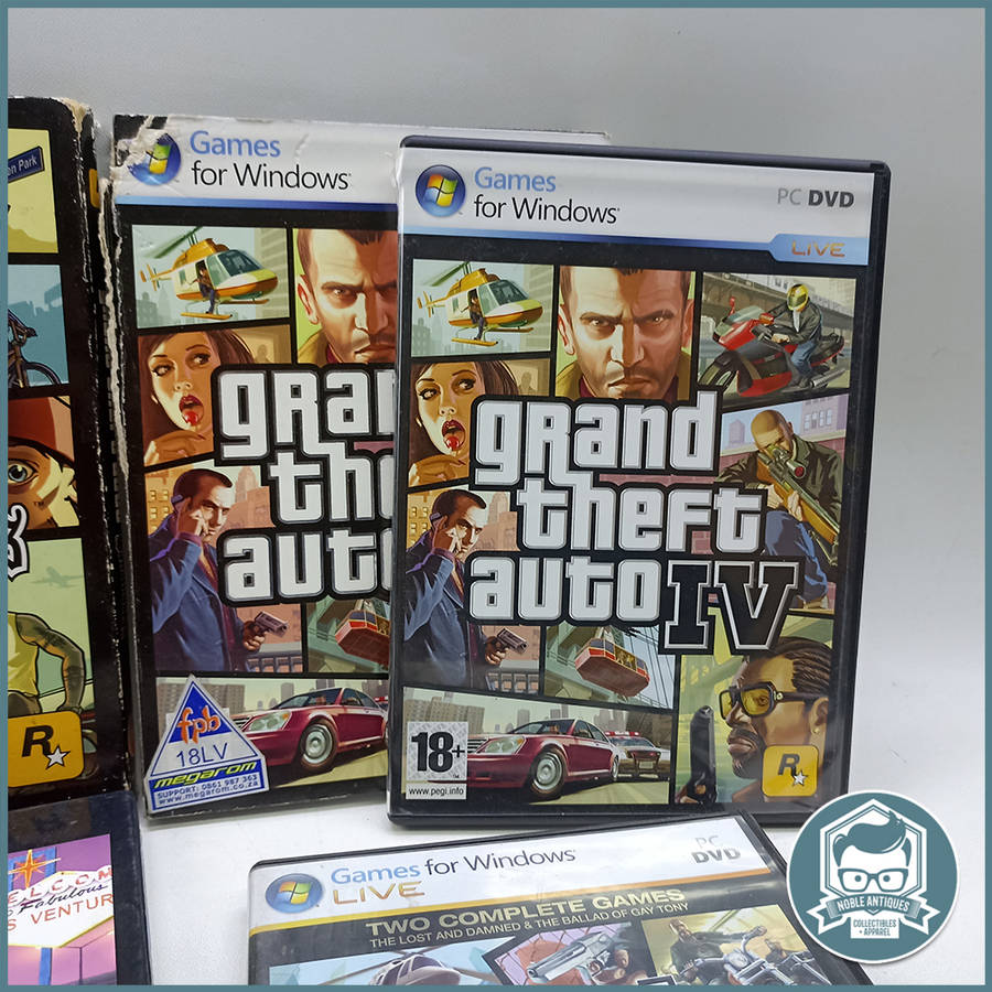 Vintage Boxed PC - Grand Theft Auto Collection!!!