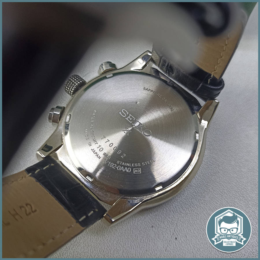 Seiko Prospex Solar Chronograph Pilot Flight Master - Fantastic Working Condition