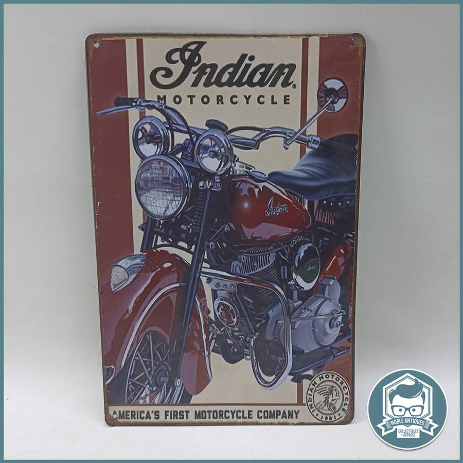 Indian Motorcycle Vintage Retro Metal Signs!!